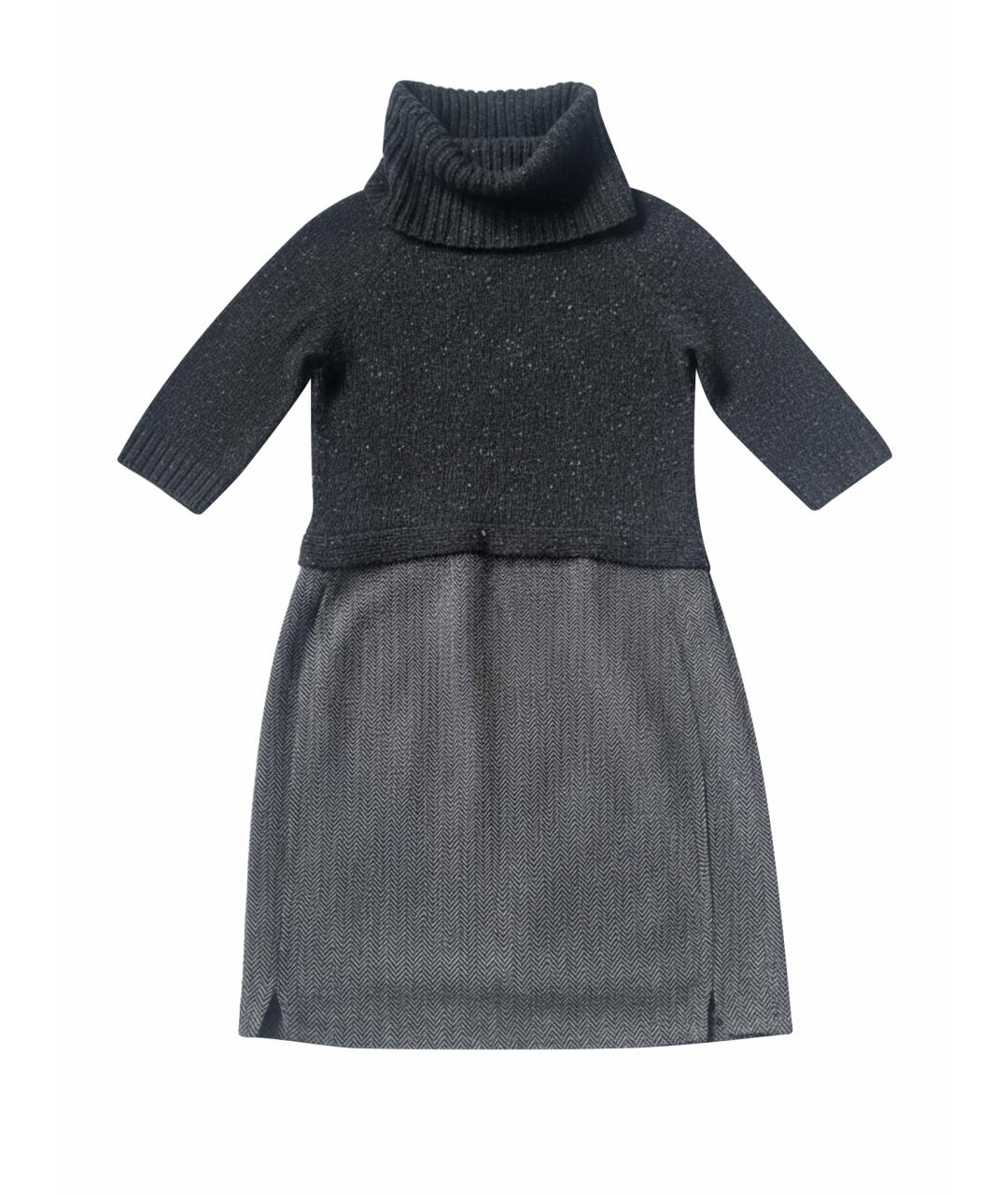 WEEKEND MAX MARA Серое платье, фото 1