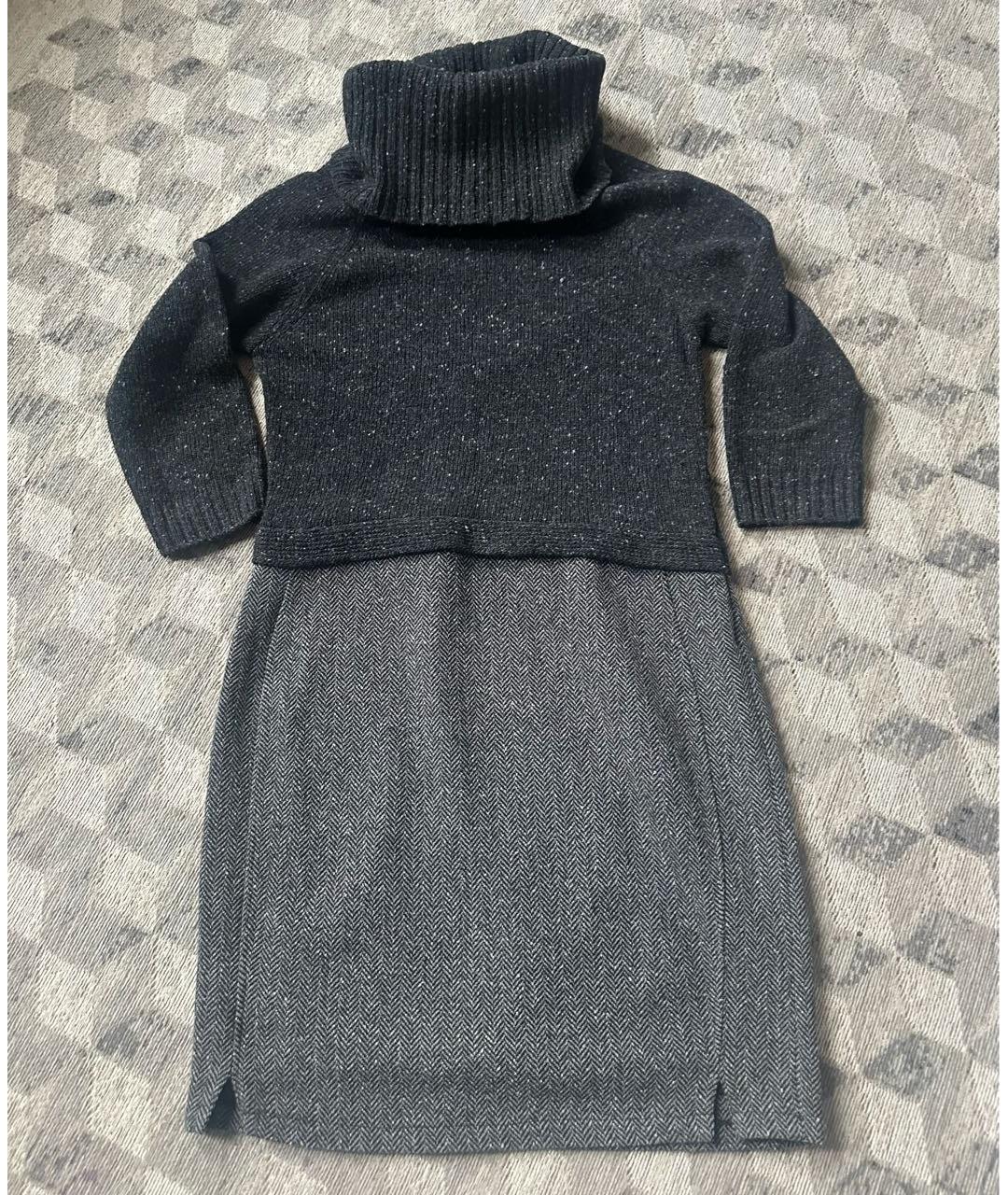 WEEKEND MAX MARA Серое платье, фото 9