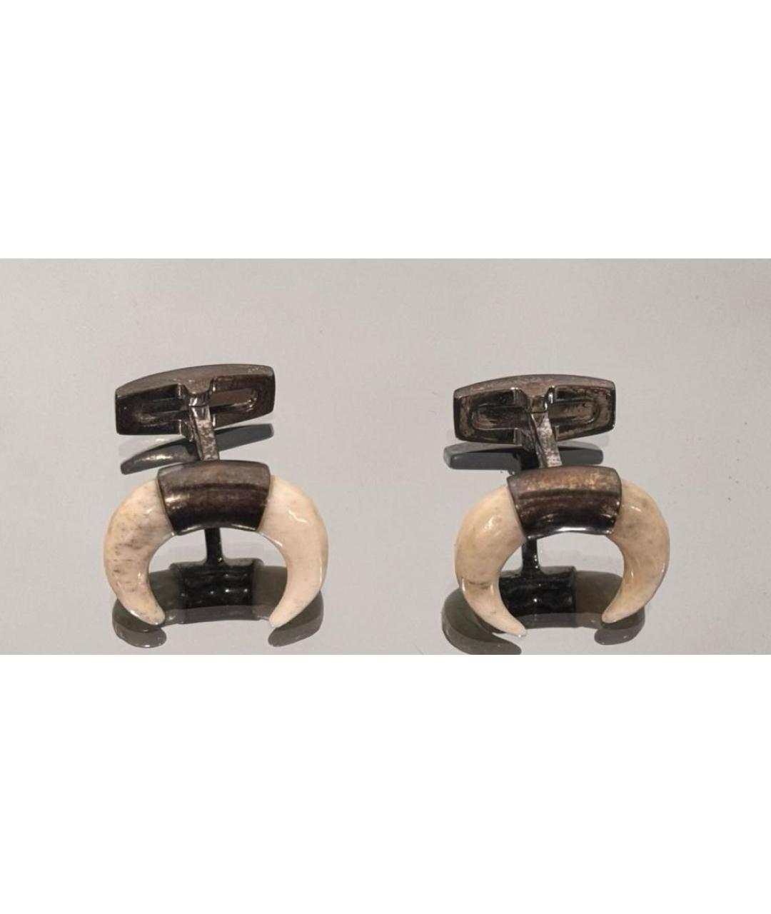 ALEXANDER MCQUEEN Бежевые запонки, фото 6