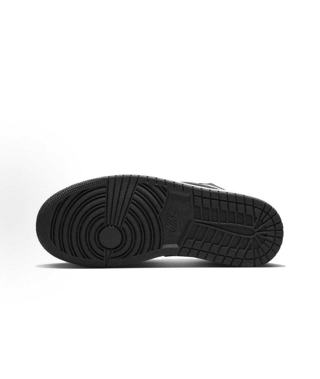 JORDAN Черные низкие кроссовки / кеды, фото 4