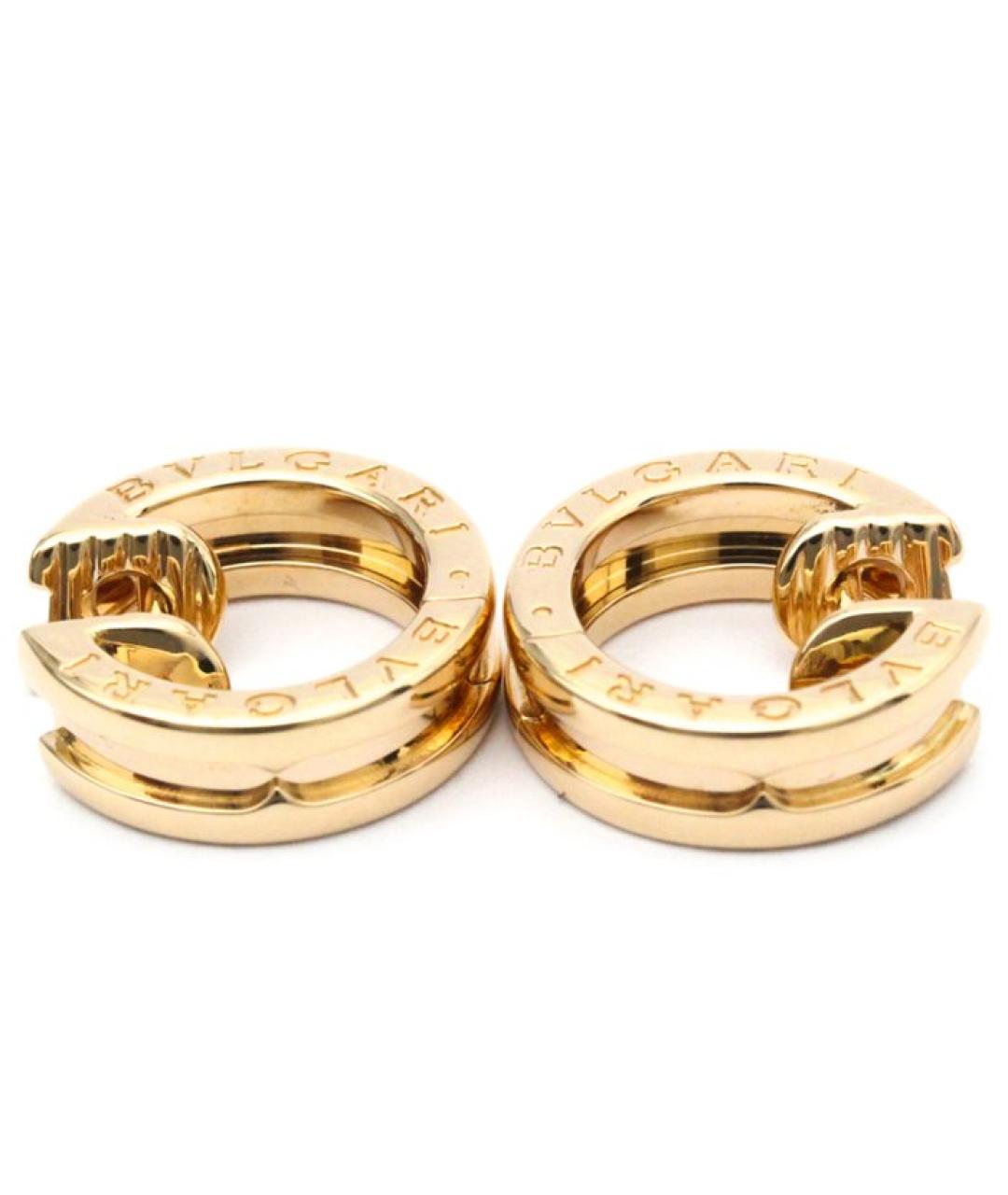 BVLGARI Золотые серьги из желтого золота, фото 1