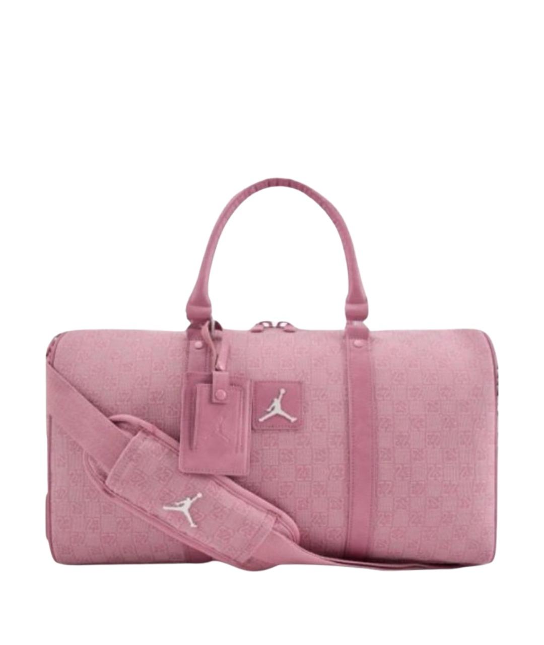 JORDAN Розовая дорожная/спортивная сумка, фото 1