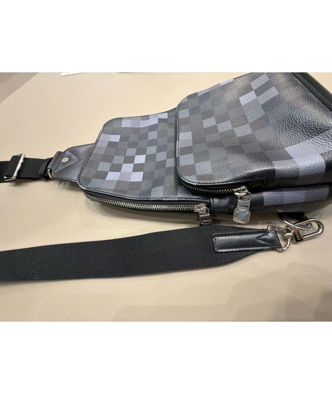 LOUIS VUITTON Серая сумка на плечо, фото 2