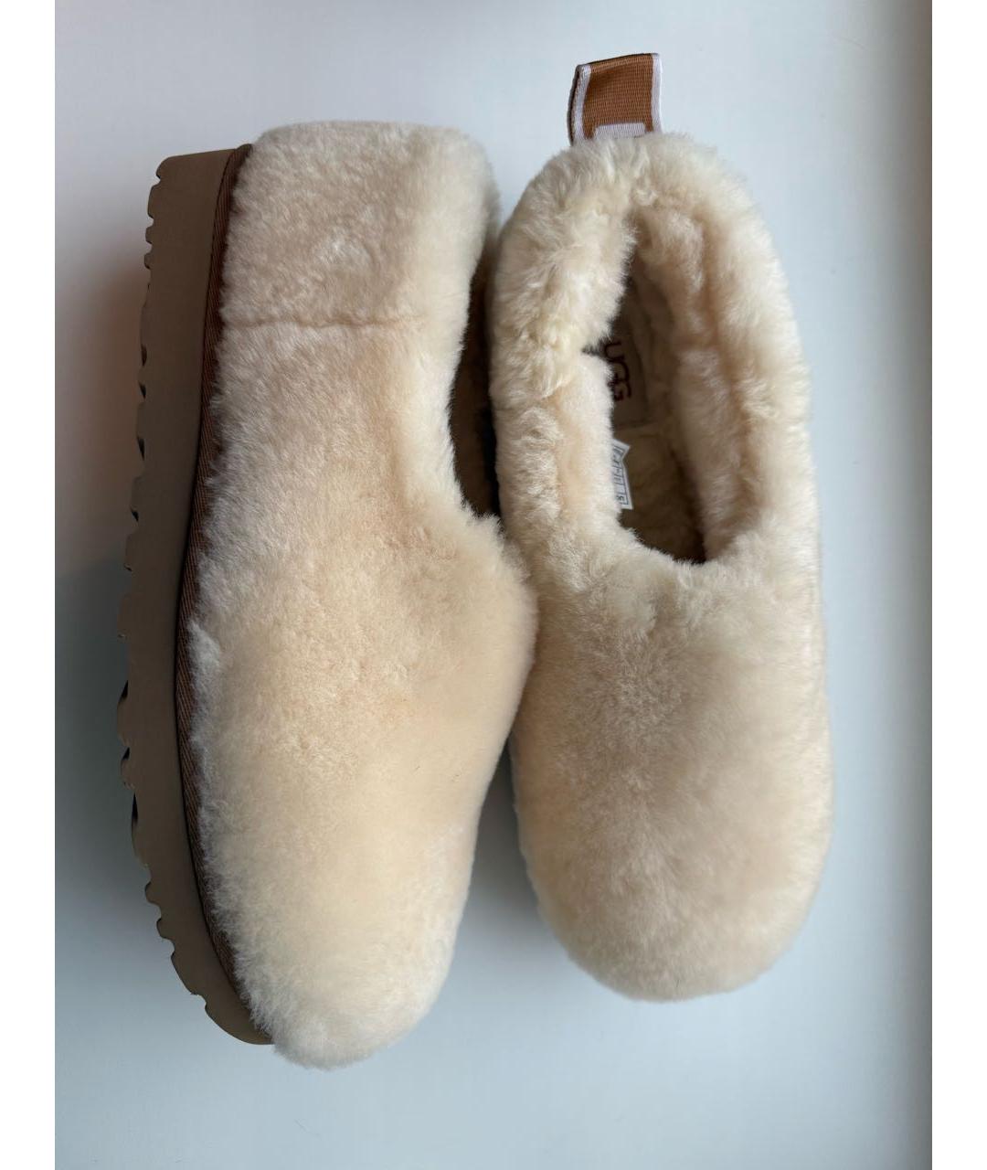 UGG AUSTRALIA Бежевые ботинки, фото 2