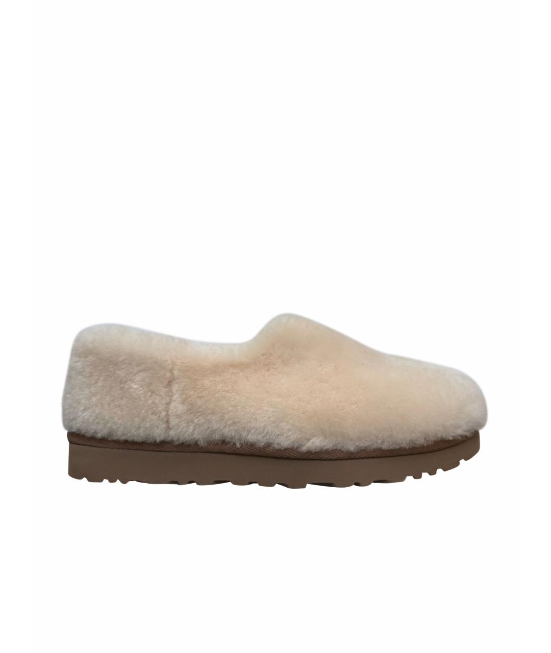 UGG AUSTRALIA Бежевые ботинки, фото 1