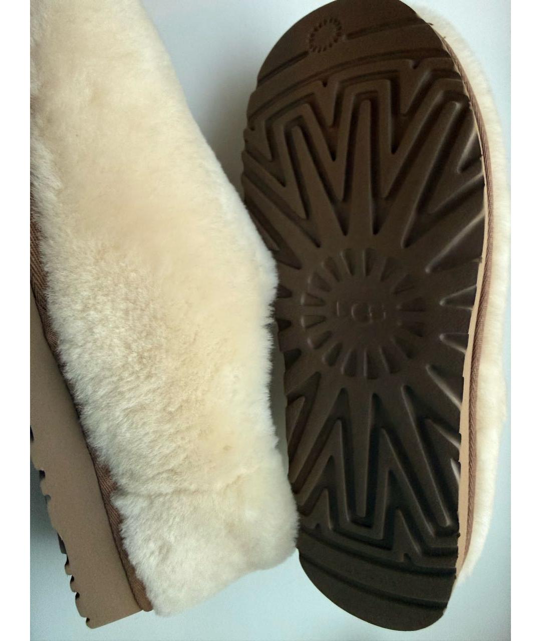 UGG AUSTRALIA Бежевые ботинки, фото 3