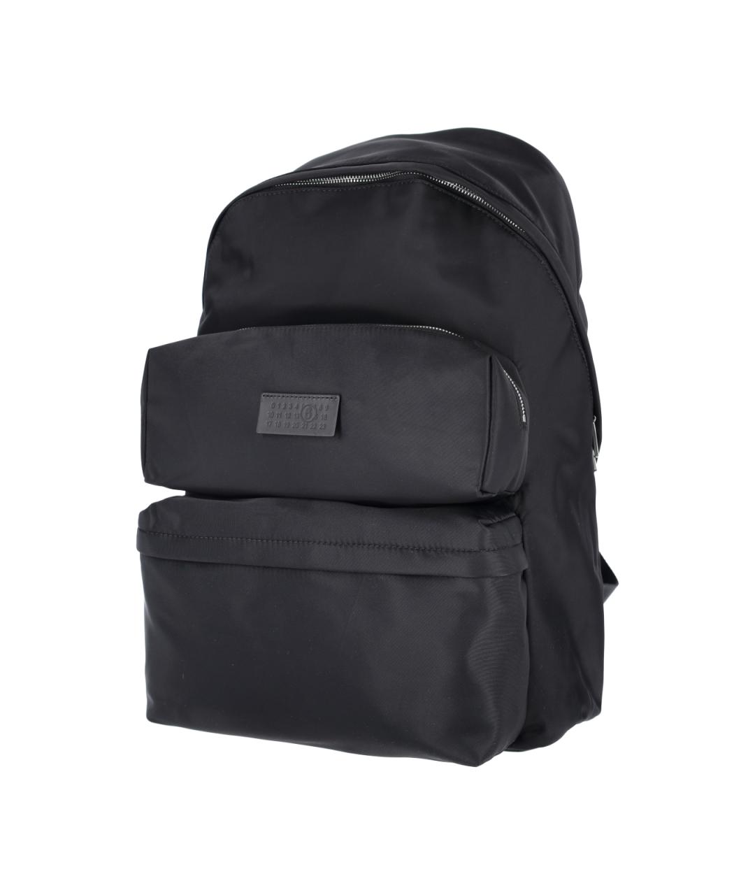 MM6 MAISON MARGIELA Черный синтетический рюкзак, фото 2