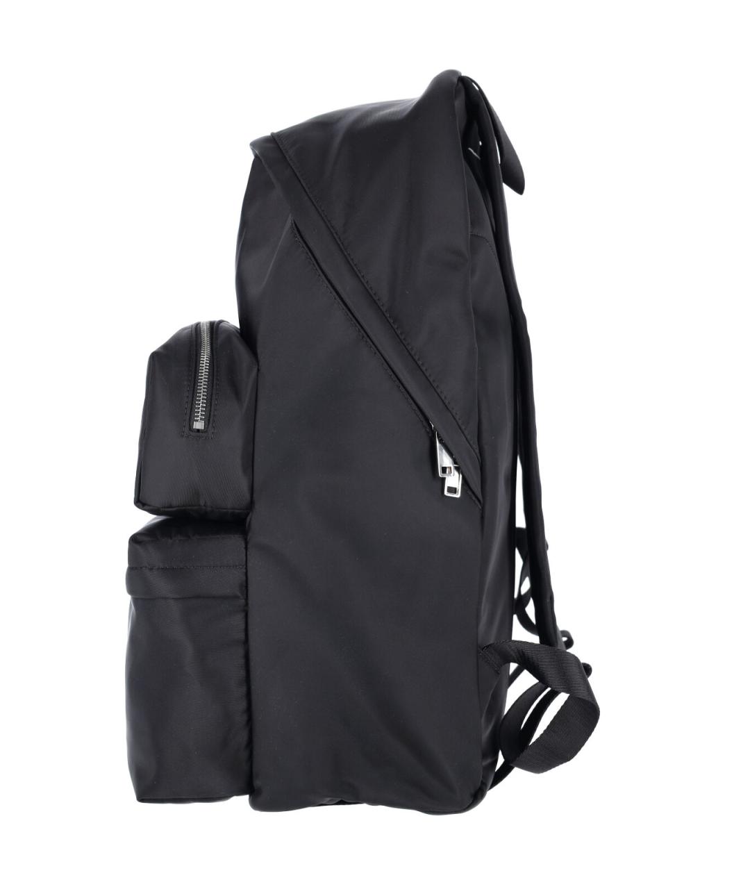 MM6 MAISON MARGIELA Черный синтетический рюкзак, фото 5