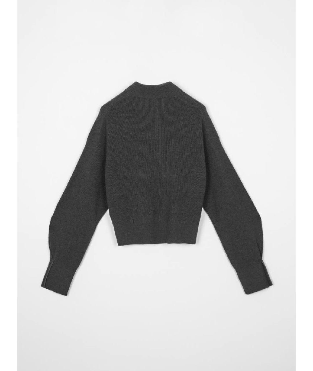 BRUNELLO CUCINELLI Серый кашемировый джемпер / свитер, фото 2