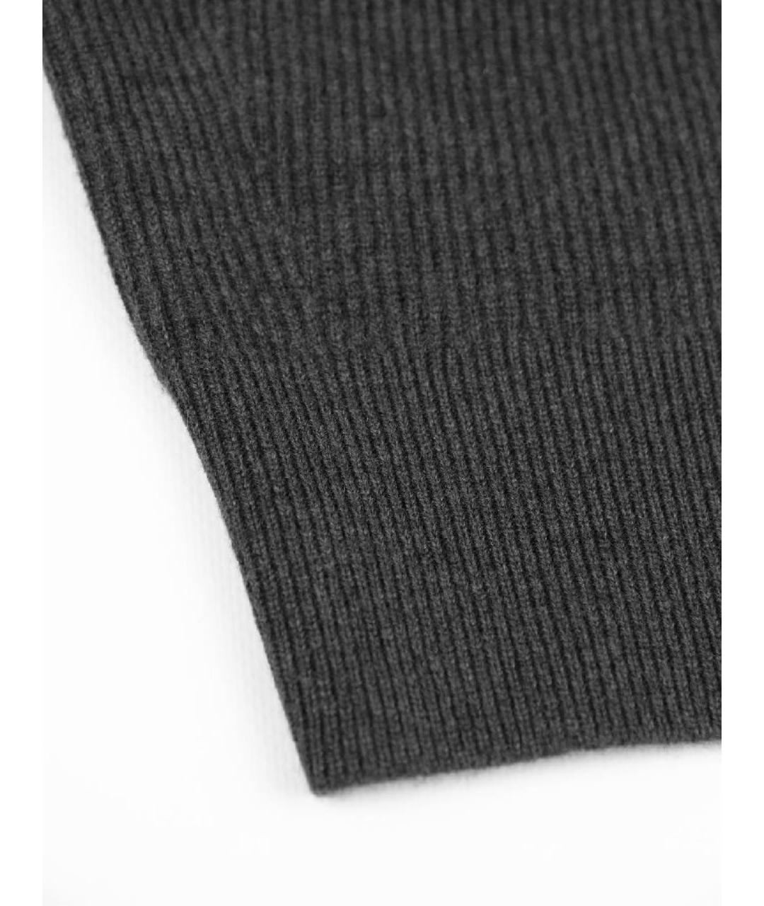 BRUNELLO CUCINELLI Серый кашемировый джемпер / свитер, фото 6