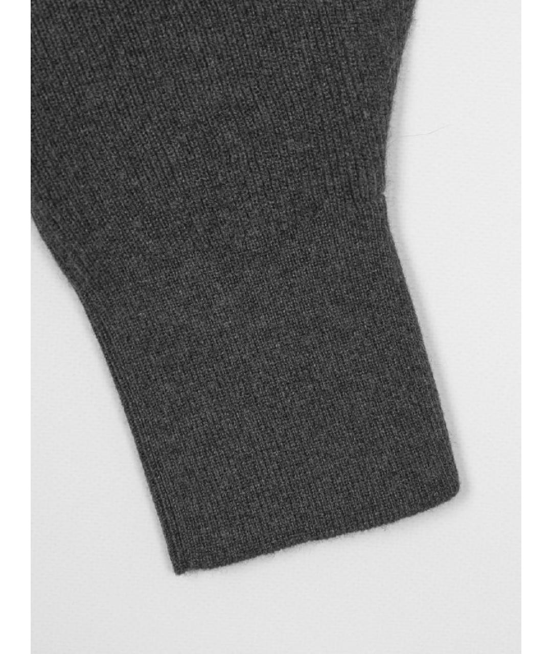 BRUNELLO CUCINELLI Серый кашемировый джемпер / свитер, фото 7