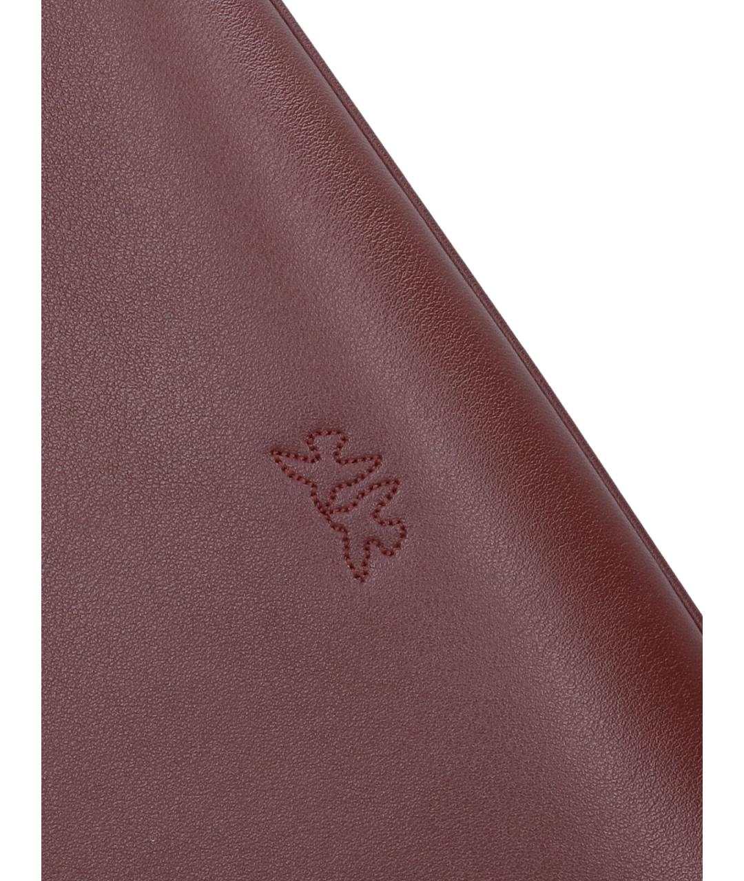 PINKO Бордовая сумка через плечо, фото 4