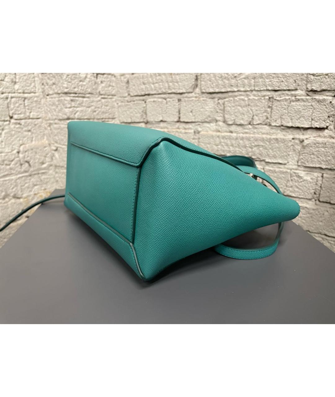 CELINE Кожаная сумка через плечо, фото 8