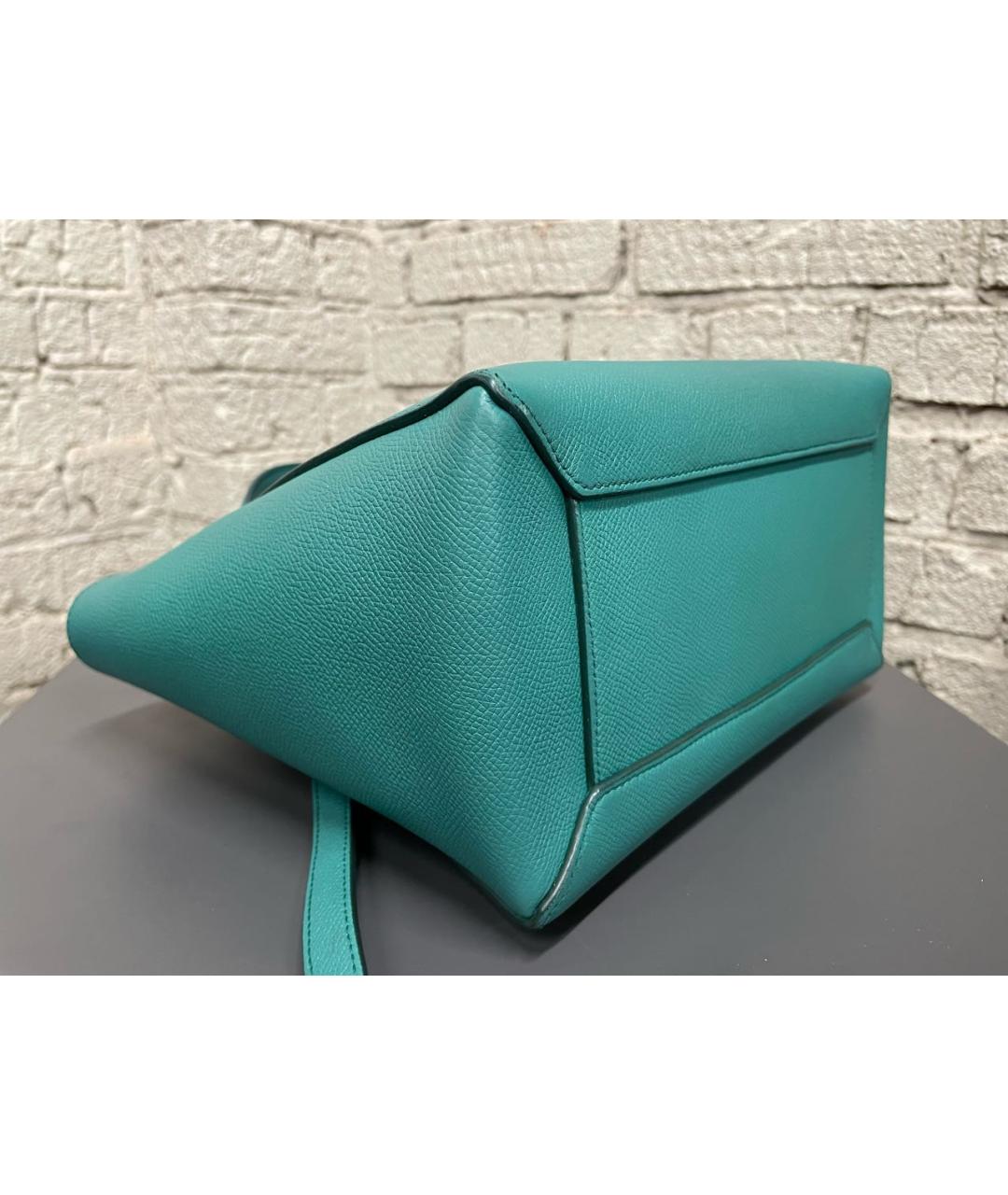 CELINE Кожаная сумка через плечо, фото 7