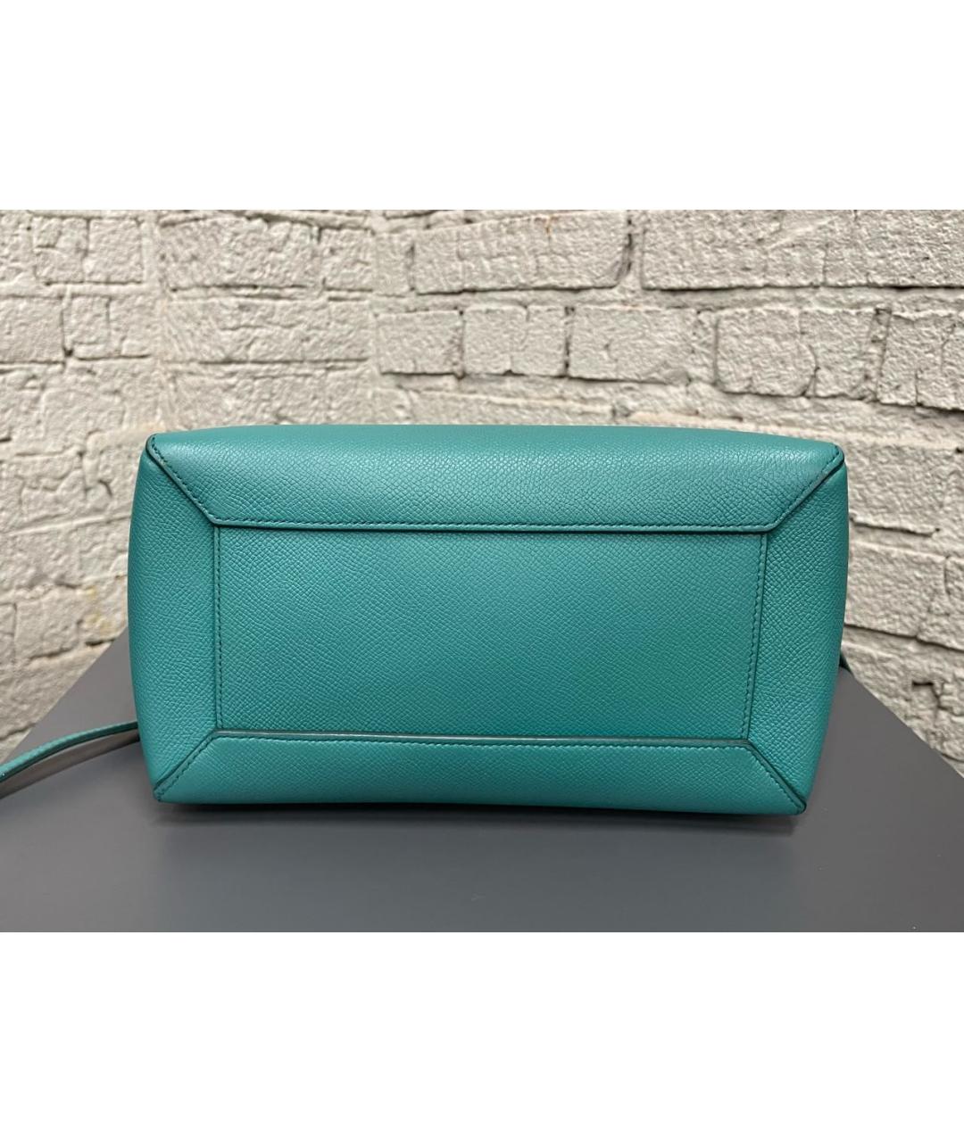 CELINE Кожаная сумка через плечо, фото 6