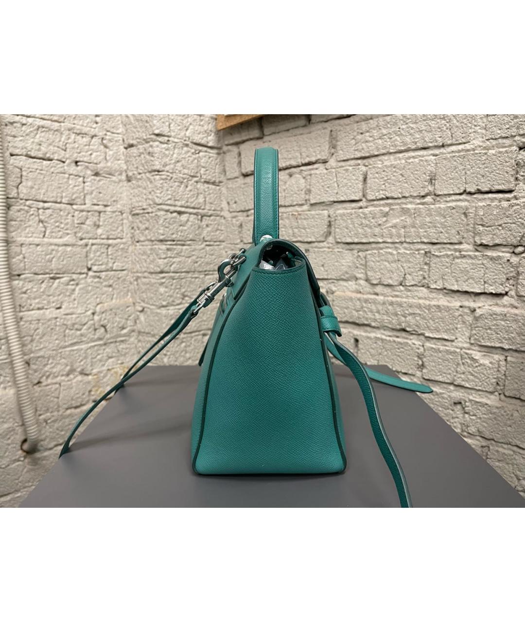 CELINE Кожаная сумка через плечо, фото 4