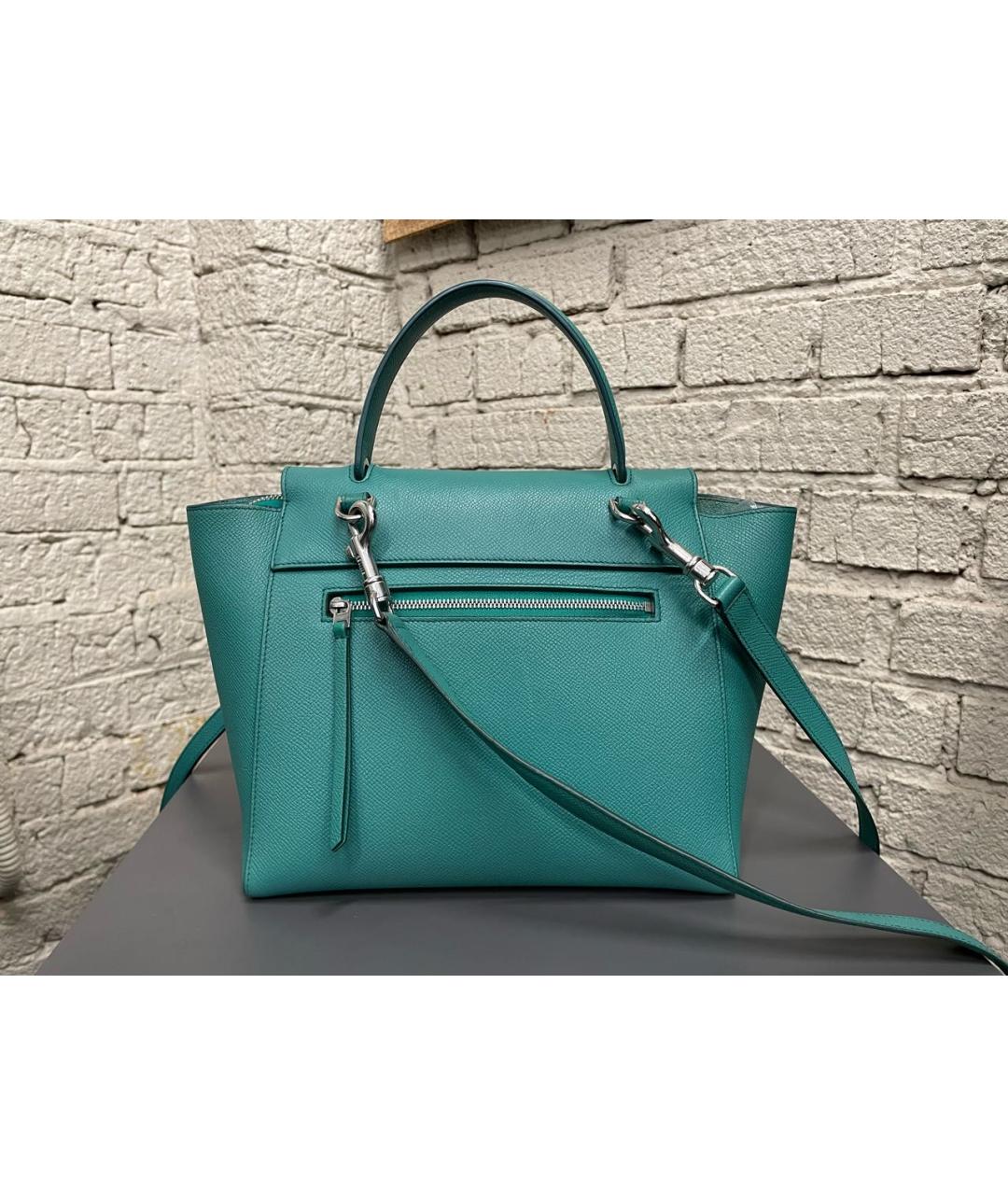 CELINE Кожаная сумка через плечо, фото 3