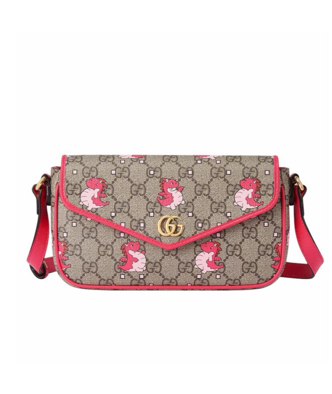 GUCCI Коричневая сумка через плечо, фото 1