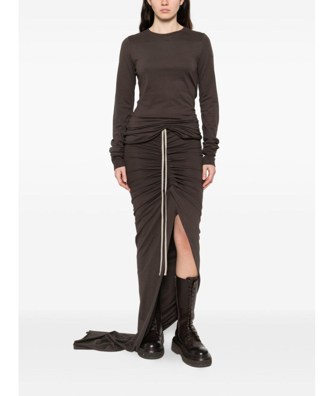 MONCLER Хлопковая юбка макси, фото 4