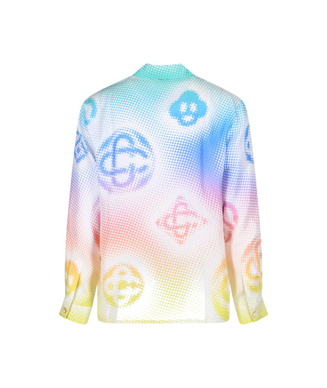 CASABLANCA Мульти шелковая кэжуал рубашка, фото 2