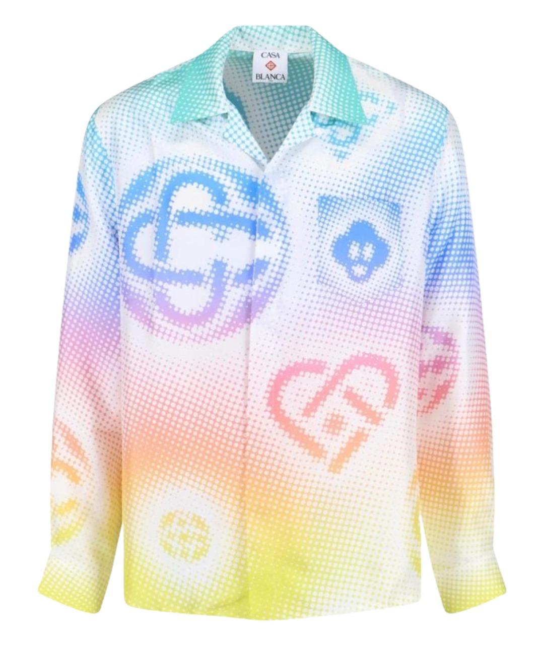 CASABLANCA Мульти шелковая кэжуал рубашка, фото 1