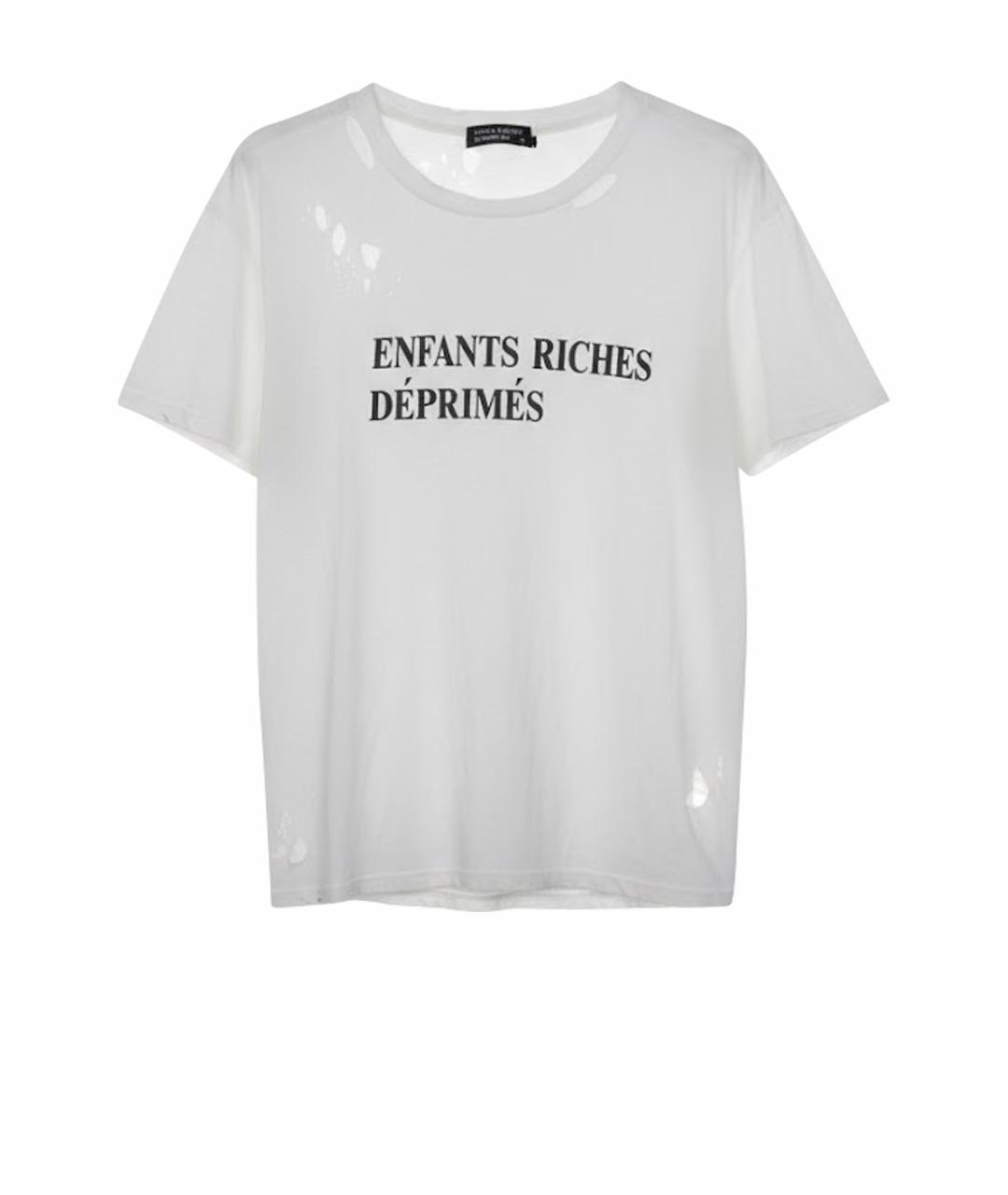 Enfants Riches Déprimés Белая хлопковая футболка, фото 1