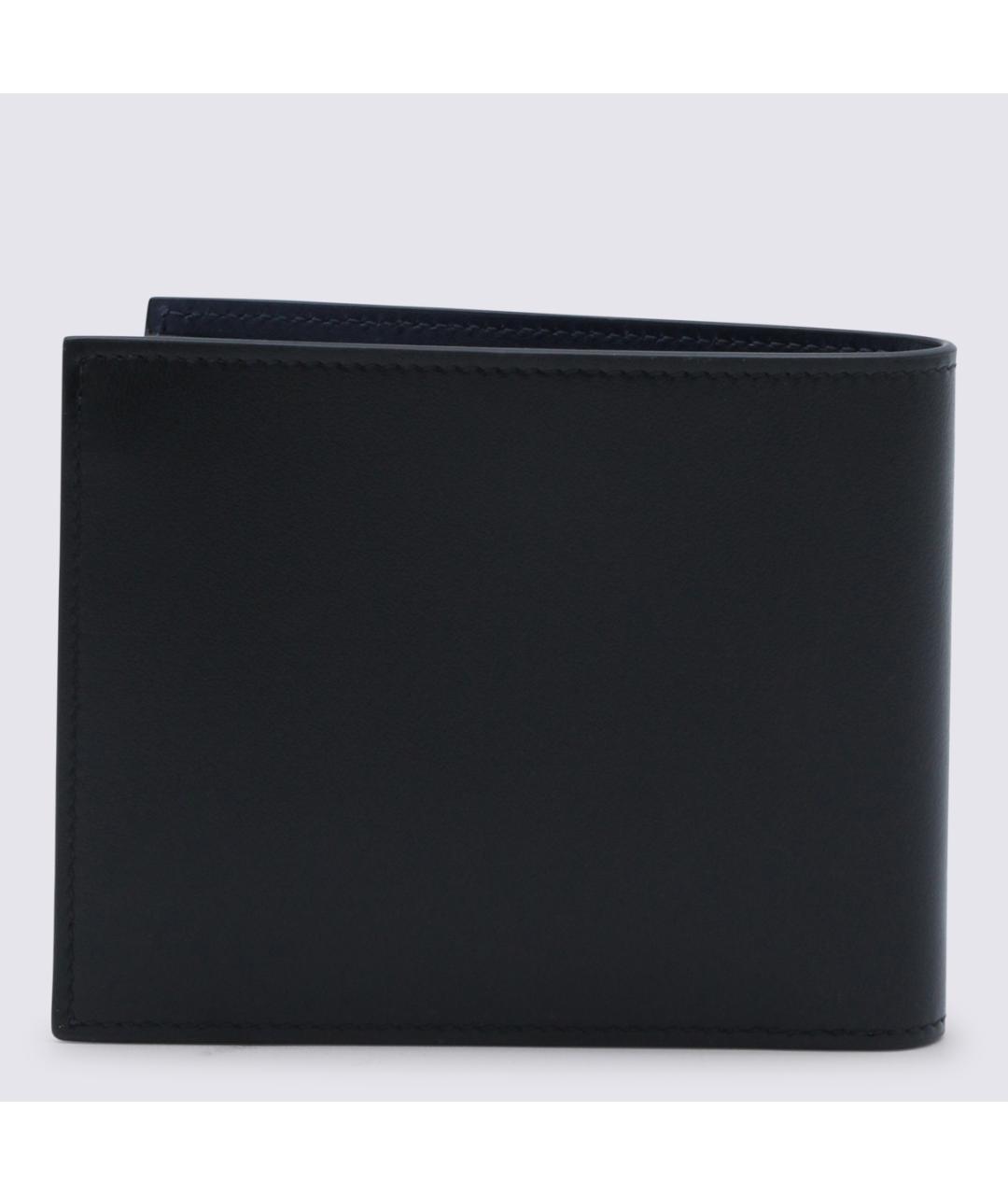 MONTBLANC Черный кожаный кошелек, фото 3