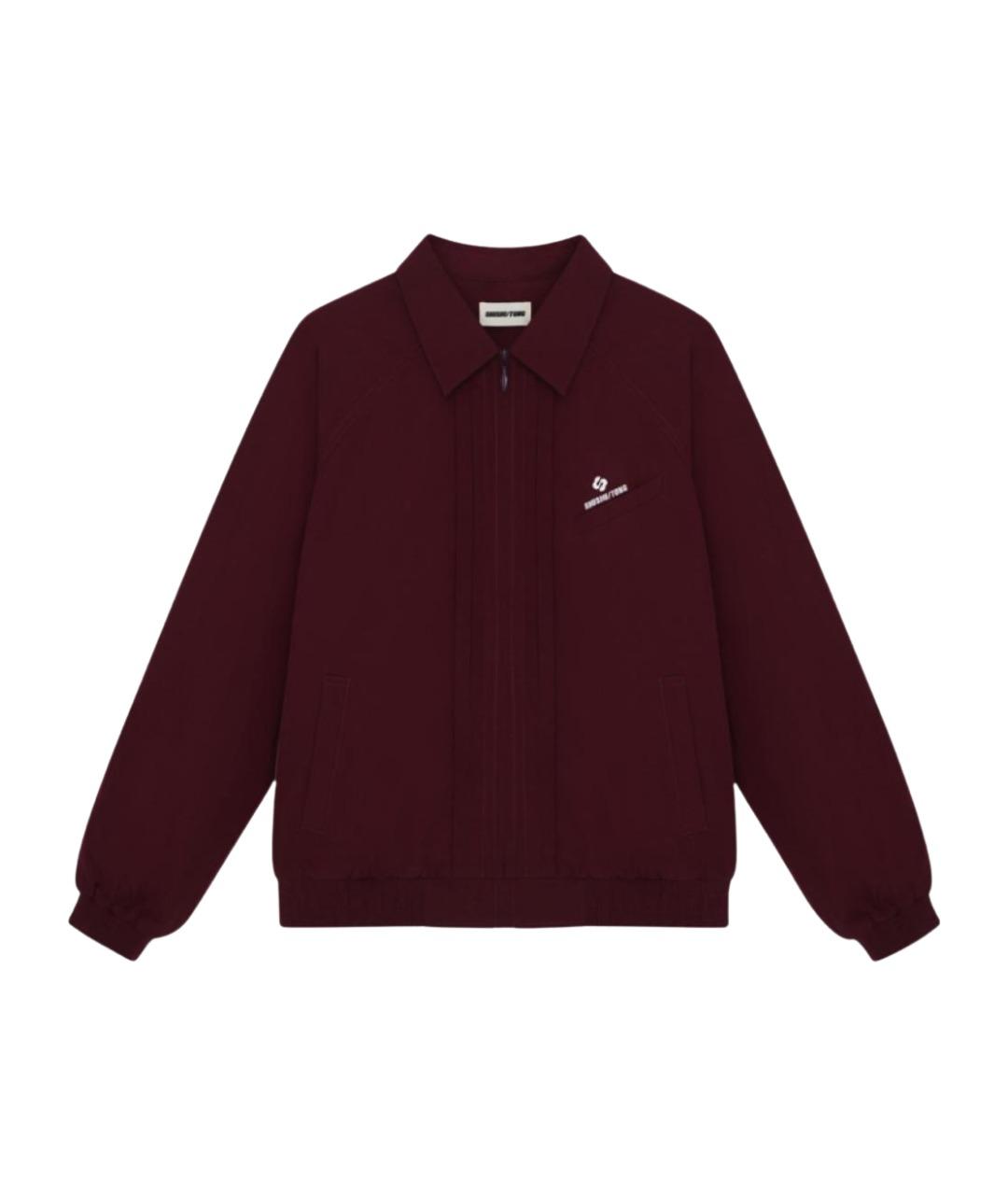 SHUSHU/TONG Бордовая полиамидовая куртка, фото 1