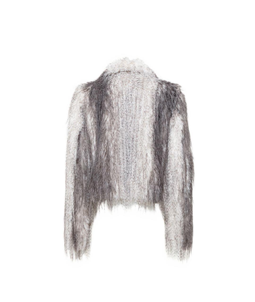 GIUSEPPE DI MORABITO Мульти полиэстеровая шуба, фото 2