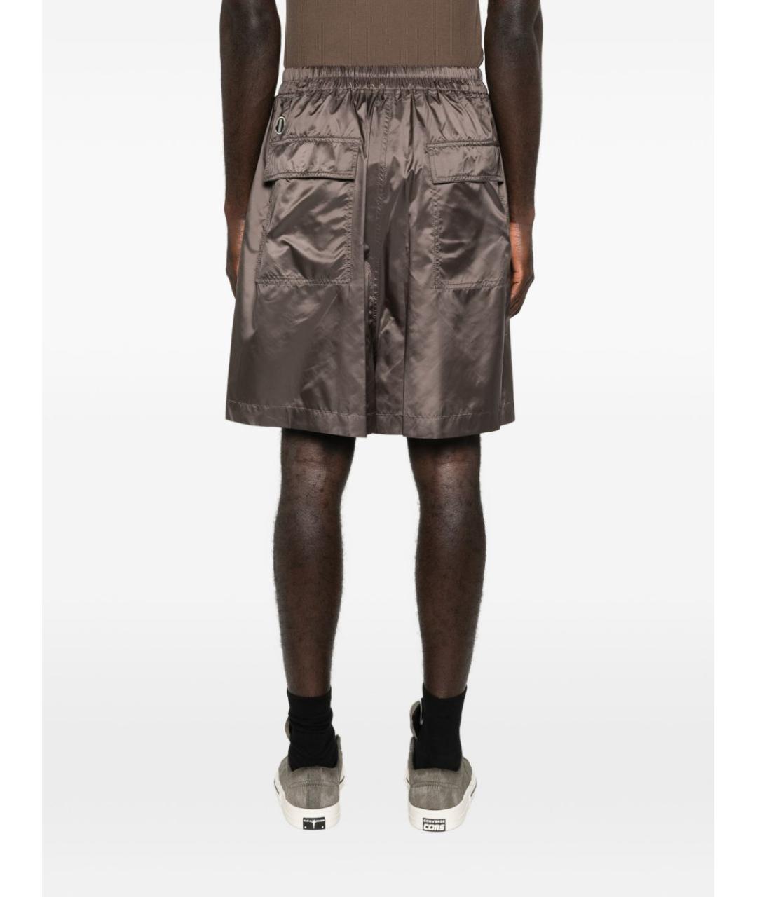 MONCLER Серая юбка миди, фото 4