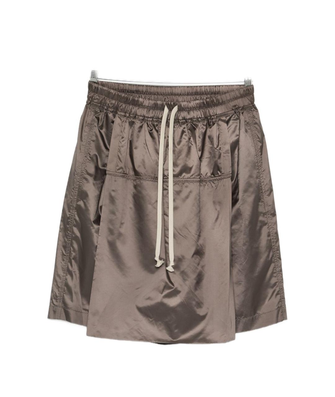 MONCLER Серая юбка миди, фото 1