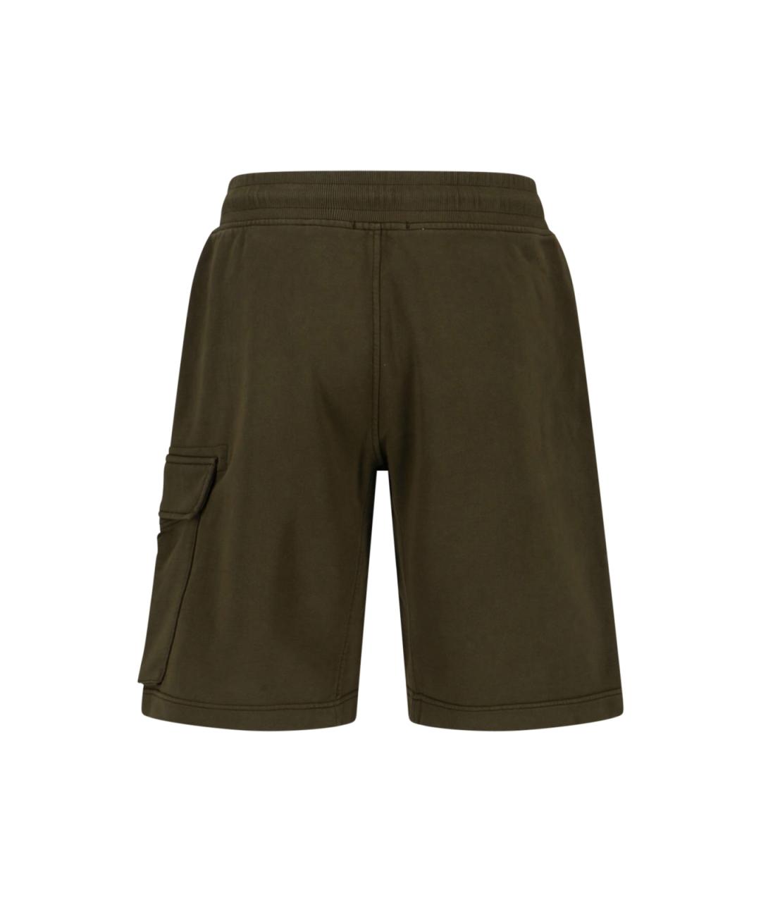 CP COMPANY Хаки хлопковые шорты, фото 2