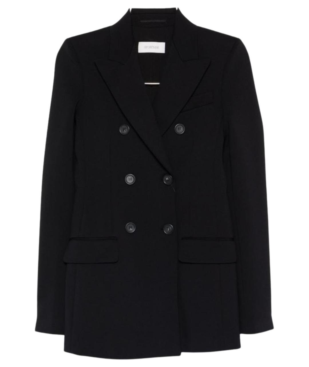 SPORTMAX Черный полиамидовый жакет/пиджак, фото 1