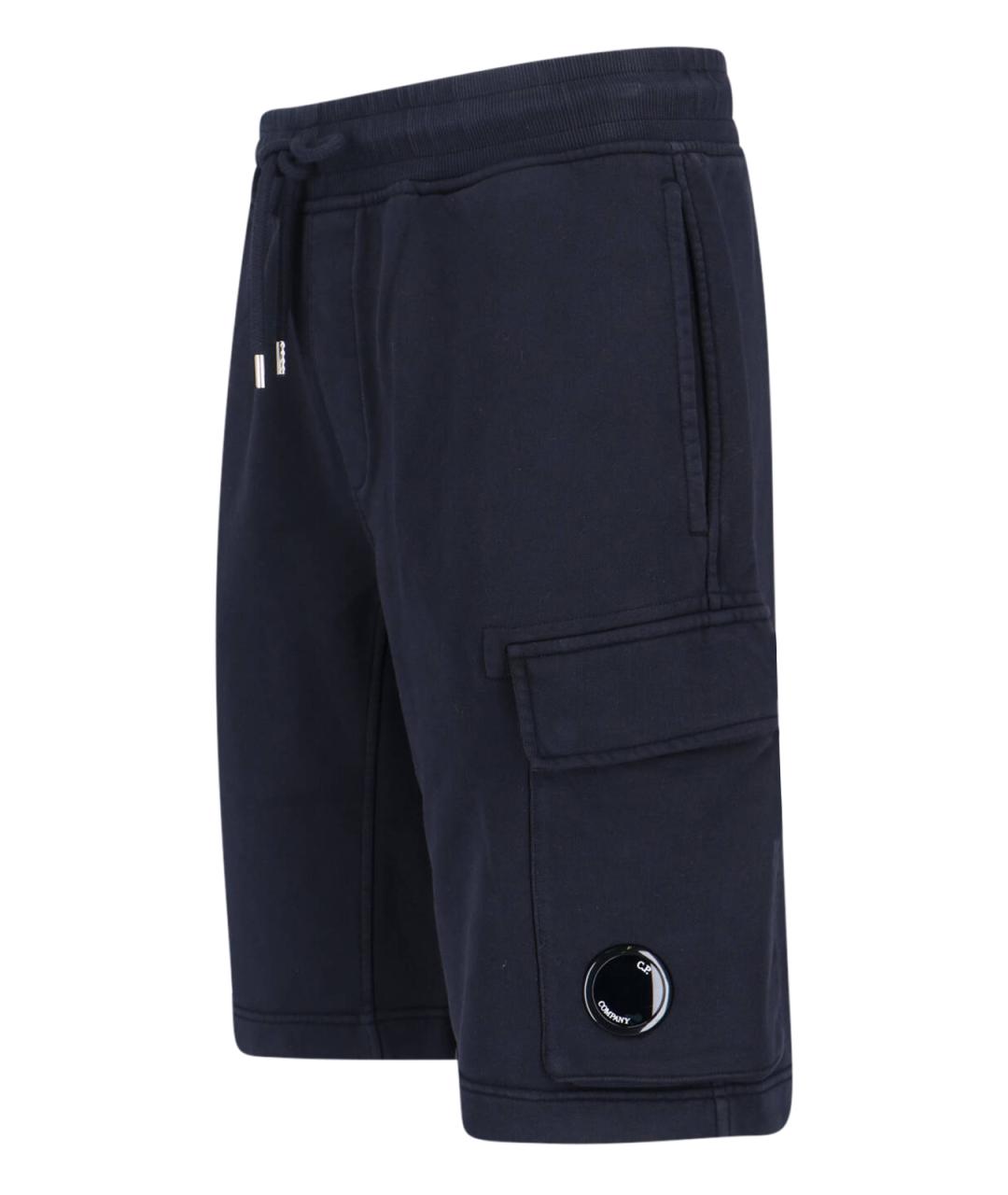 CP COMPANY Синие хлопковые шорты, фото 3