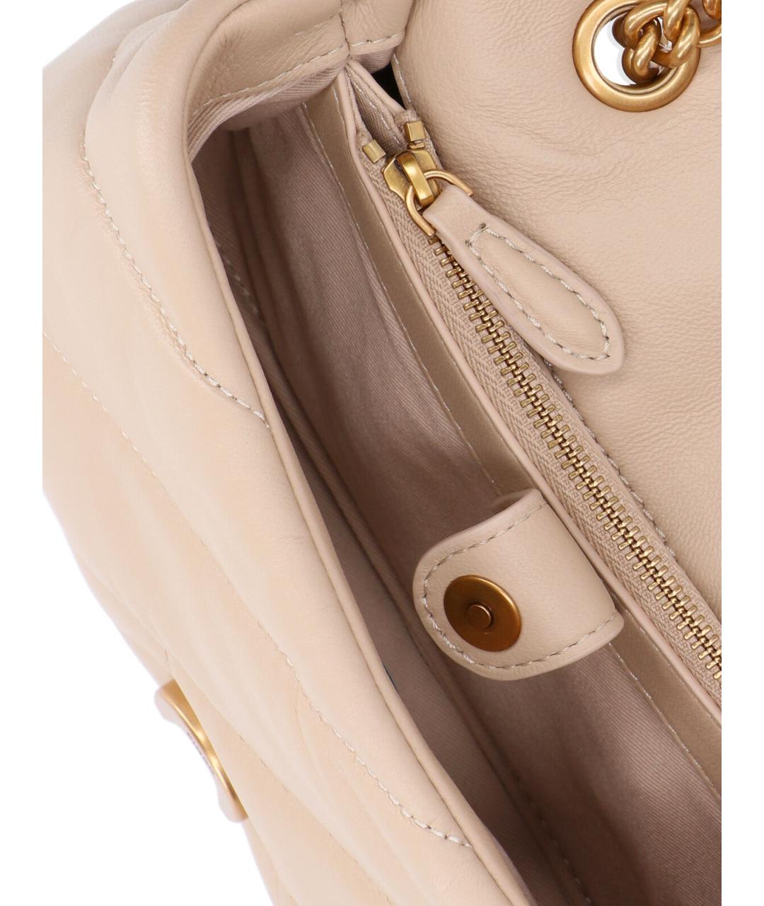 PINKO Бежевая сумка через плечо, фото 4