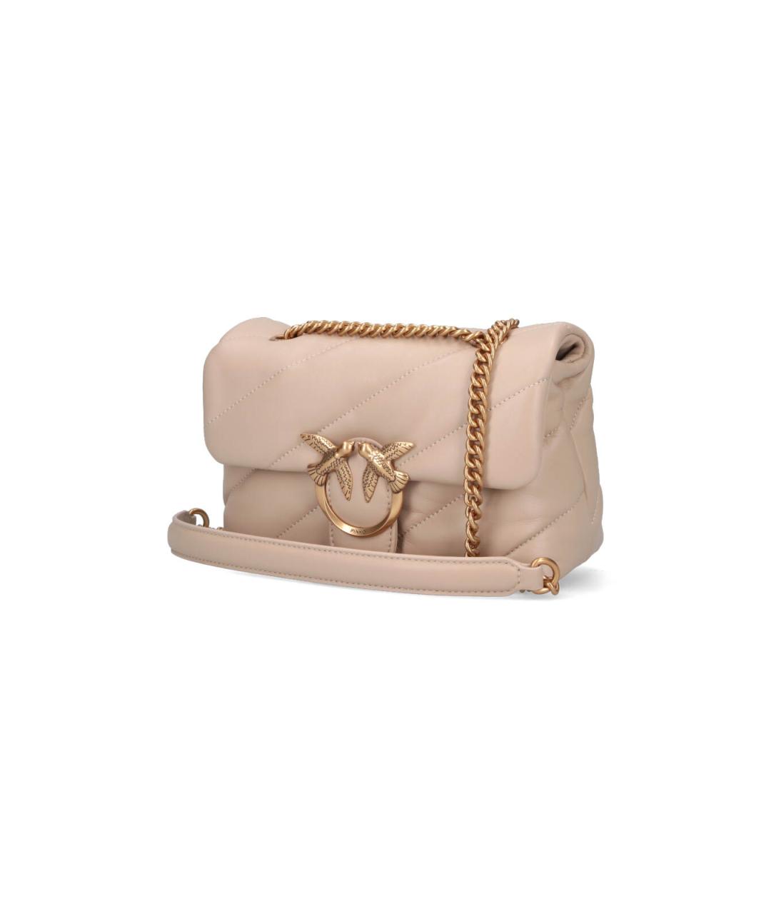 PINKO Бежевая сумка через плечо, фото 2