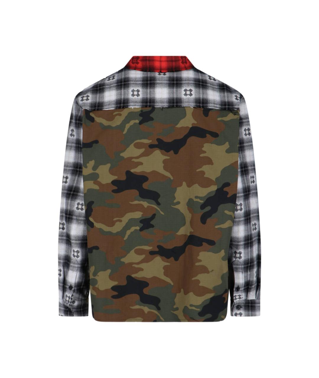 AMIRI Красная хлопковая кэжуал рубашка, фото 2