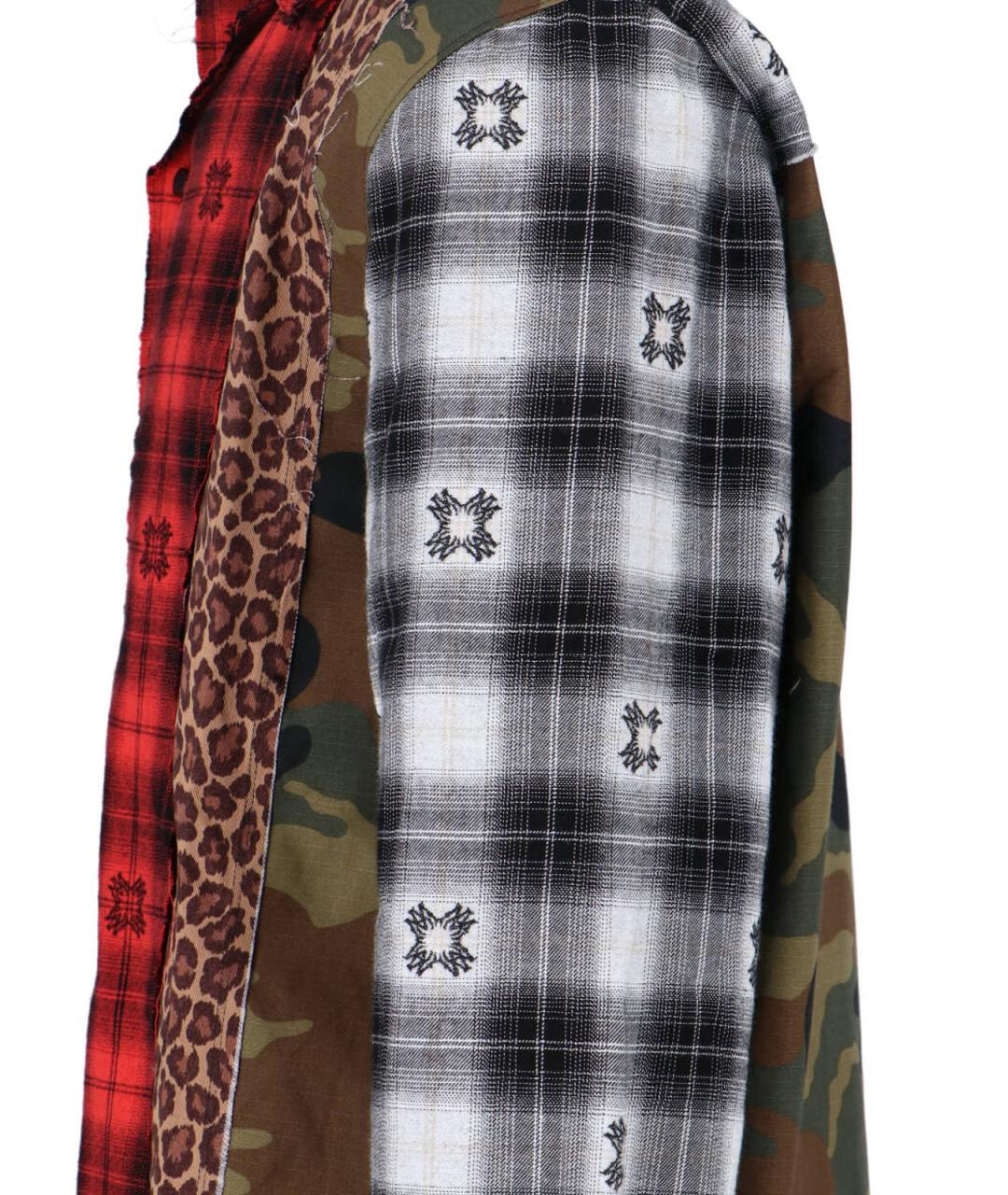 AMIRI Красная хлопковая кэжуал рубашка, фото 3