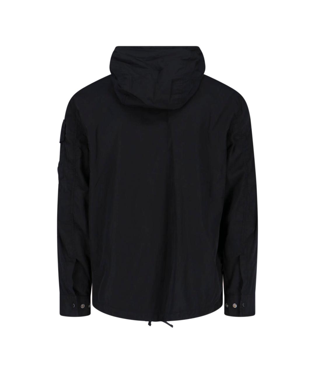 CP COMPANY Черная полиамидовая куртка, фото 2