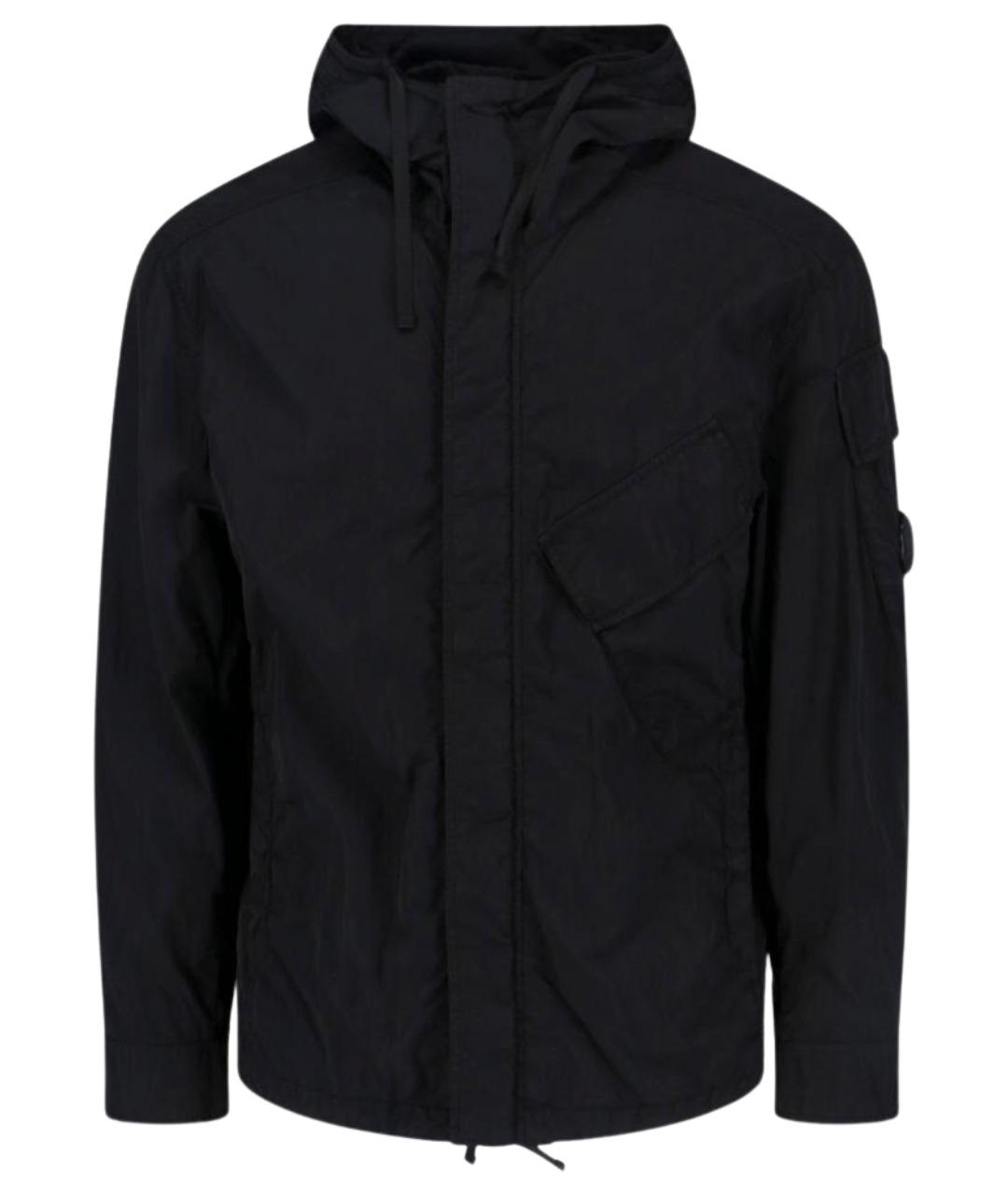 CP COMPANY Черная полиамидовая куртка, фото 1