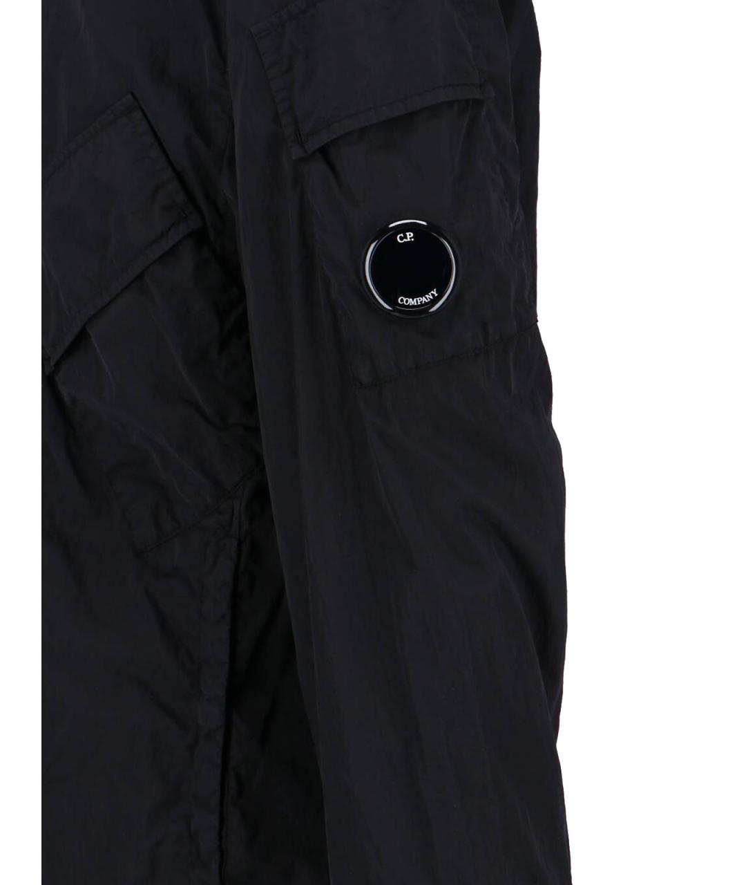 CP COMPANY Черная полиамидовая куртка, фото 3