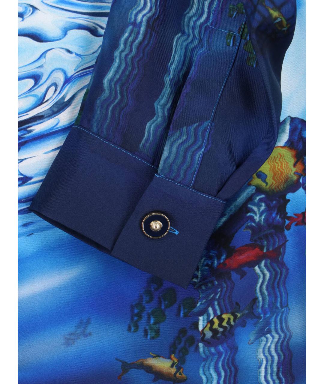 CASABLANCA Мульти шелковая кэжуал рубашка, фото 5