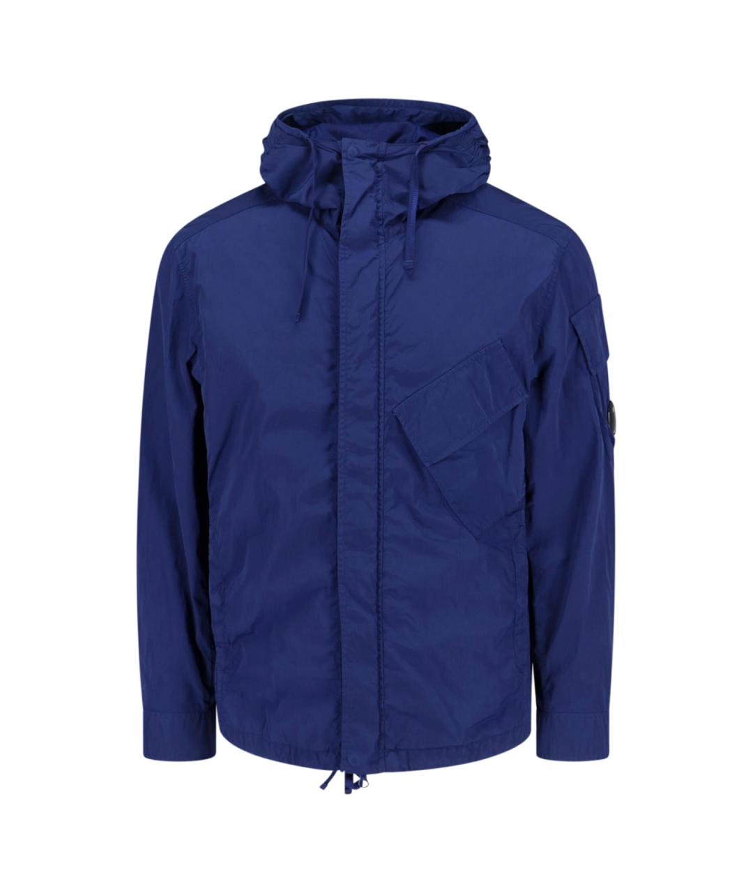 CP COMPANY Синяя полиамидовая куртка, фото 1