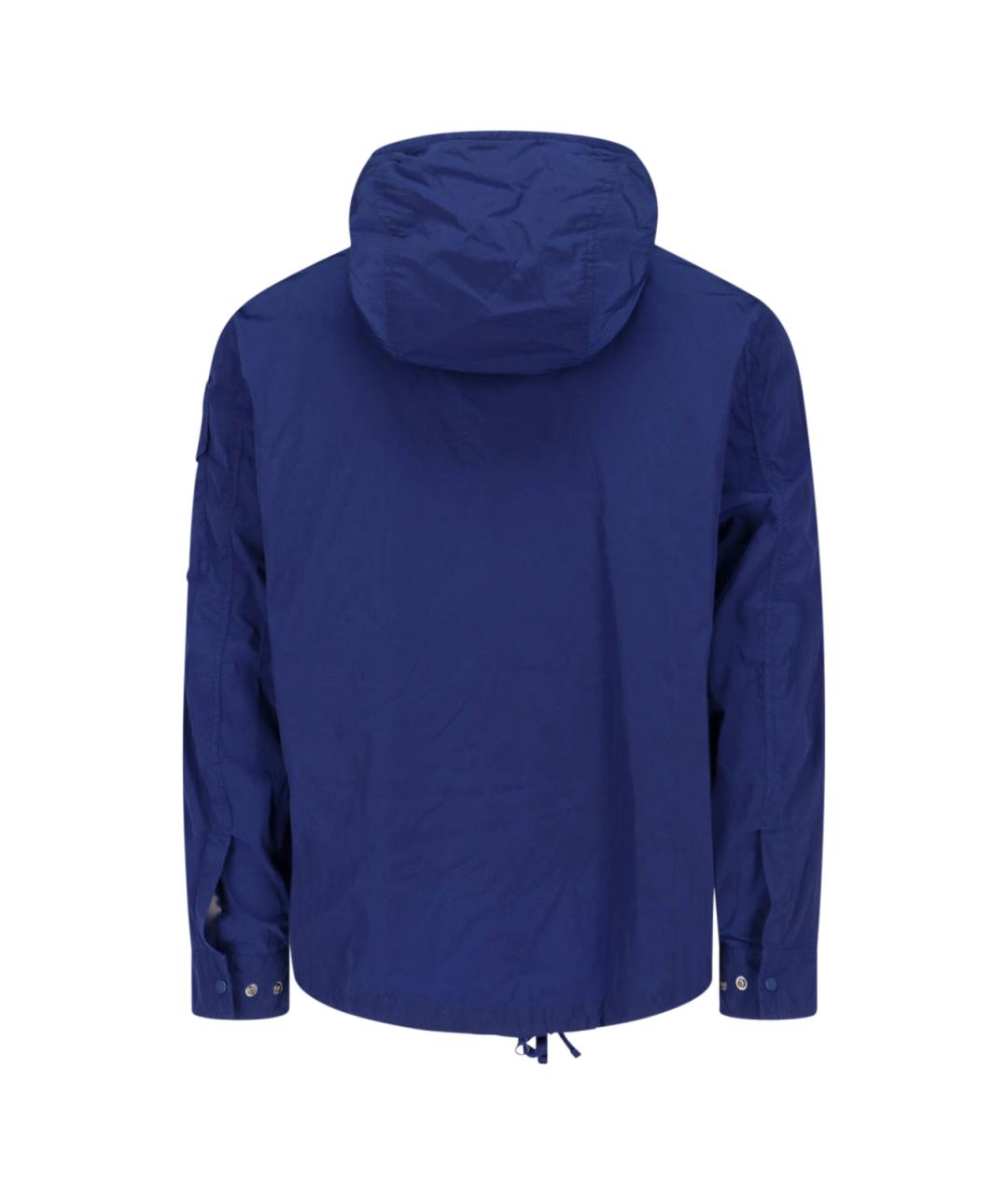 CP COMPANY Синяя полиамидовая куртка, фото 2