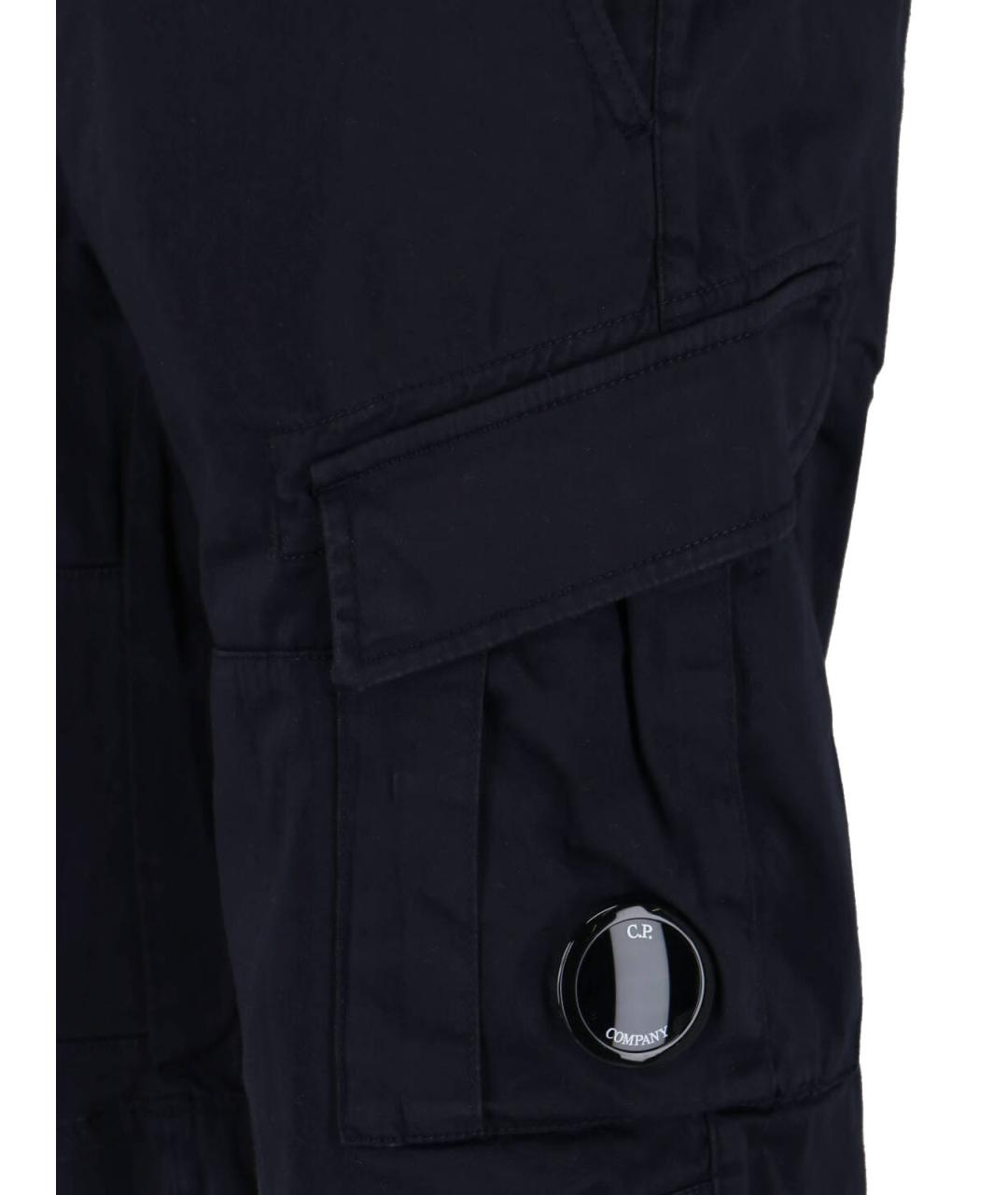 CP COMPANY Темно-синие хлопковые шорты, фото 4