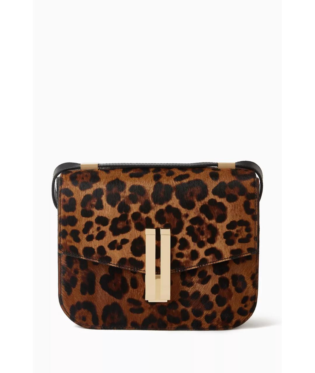 DEMELLIER Коричневая кожаная сумка через плечо, фото 7