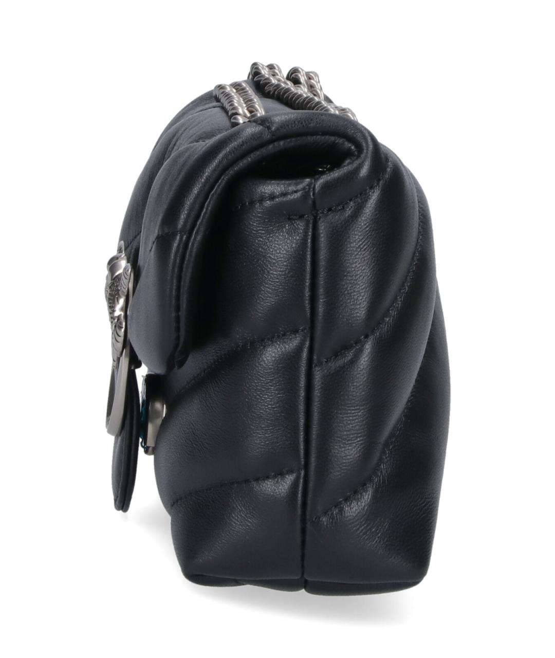 PINKO Черная кожаная сумка через плечо, фото 5