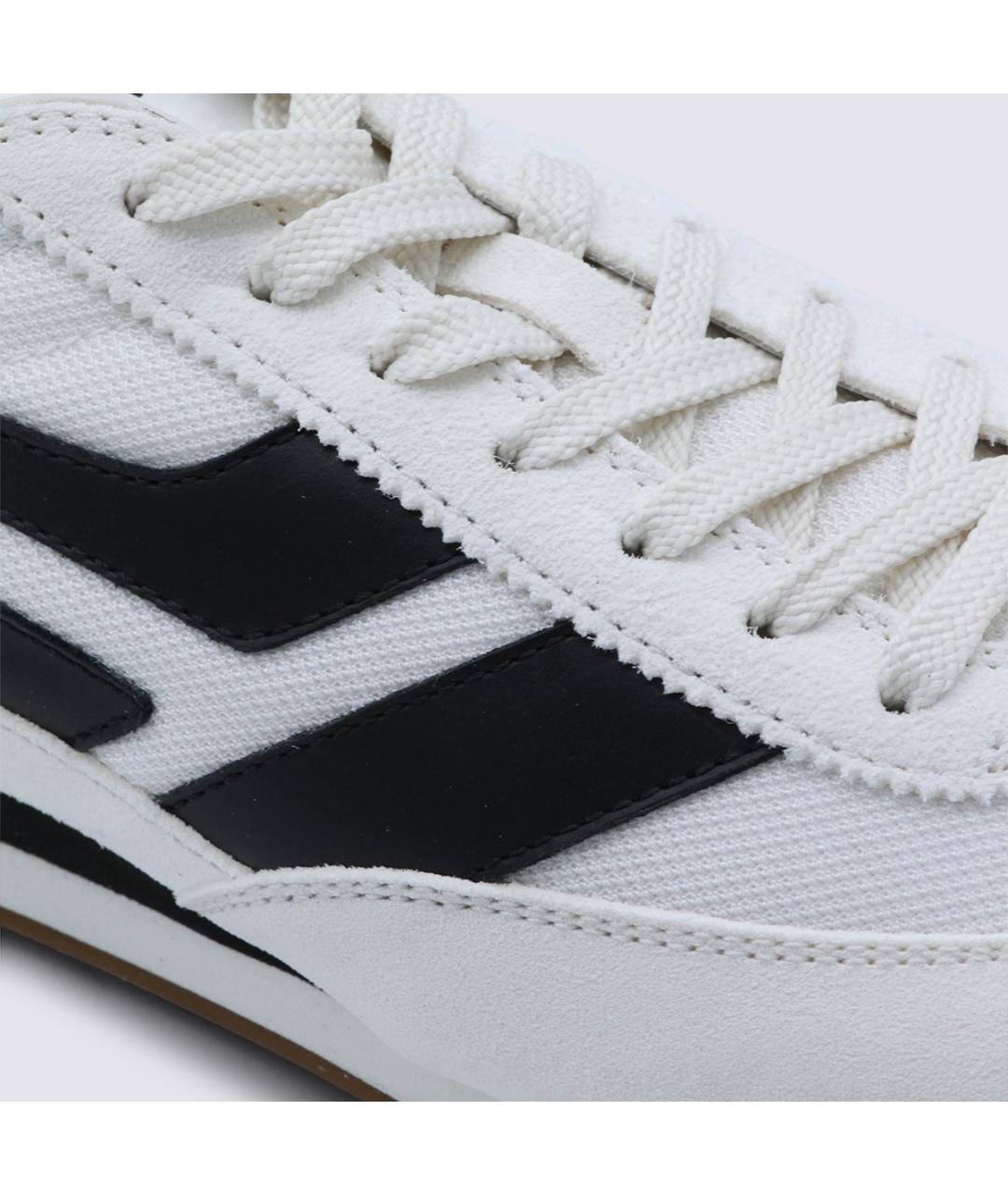 TOM FORD Белые кожаные низкие кроссовки / кеды, фото 4