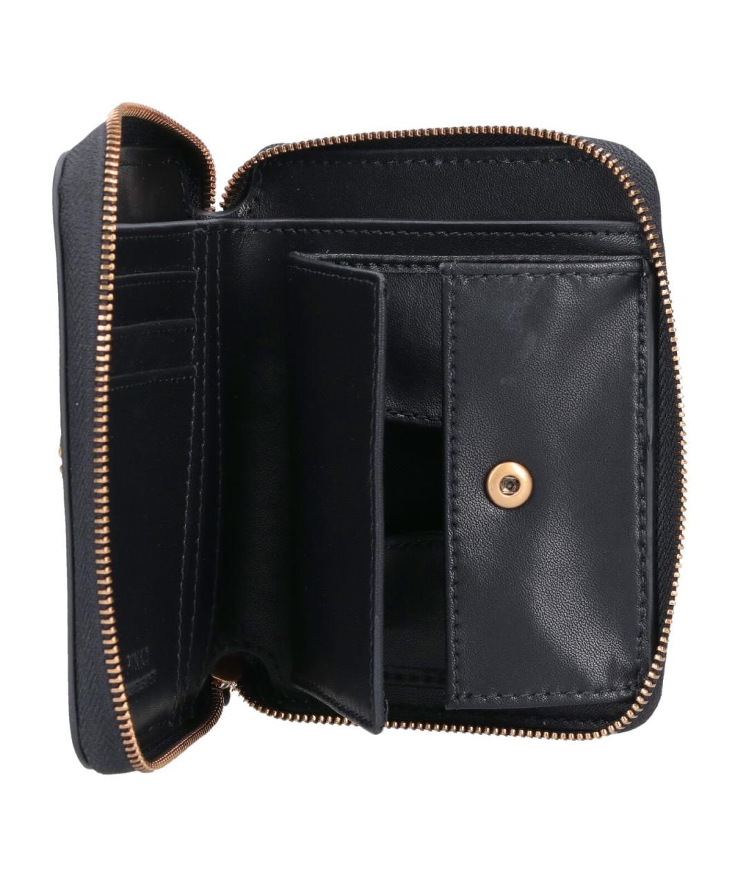PINKO Черный кожаный кошелек, фото 4
