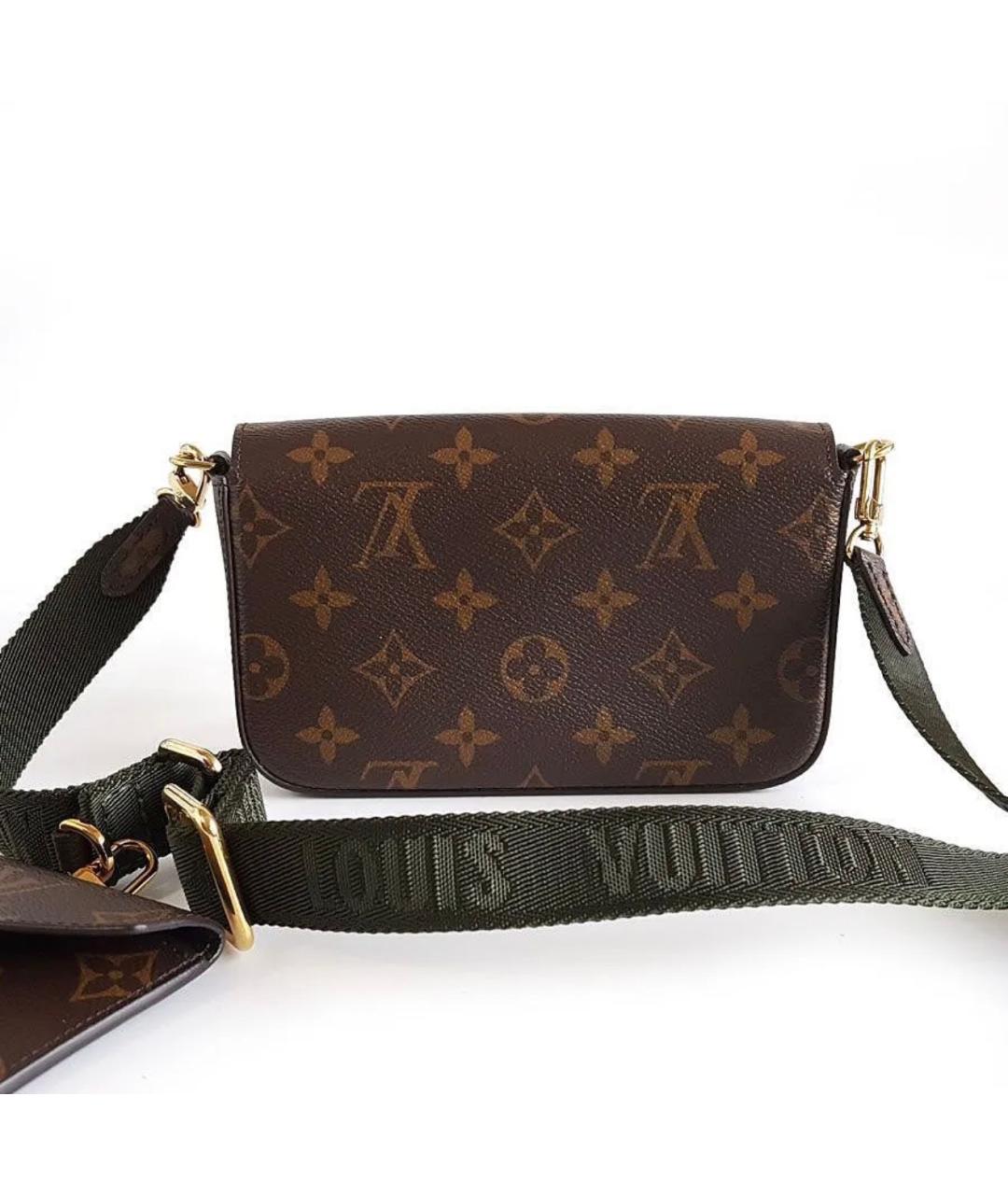 LOUIS VUITTON Коричневая сумка через плечо, фото 2